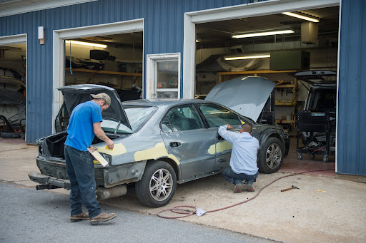 Auto Body Shop «Peters Body Shop», reviews and photos, 5629 Deer Park Rd, Reisterstown, MD 21136, USA