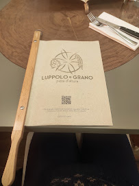 Menu du Luppolo e Grano Pizza d'Altura à Champoluc