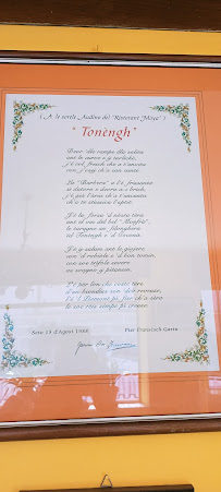 Menu du Ristorante Moia à Tonengo