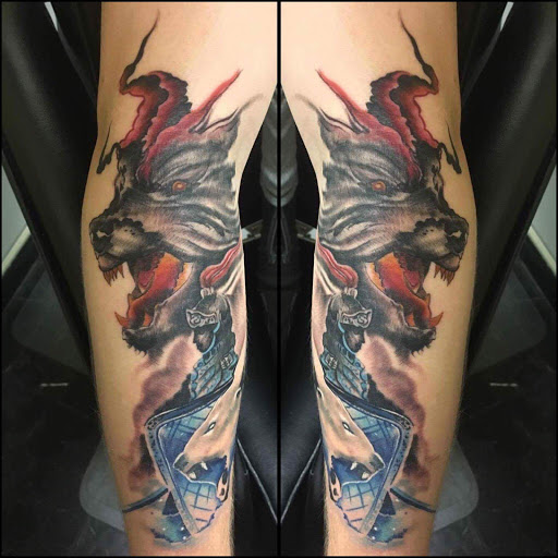 Explore ace of hearts tattoo ideas, creative tattoo ideas in Savannah, available at Tatlyfe Studios