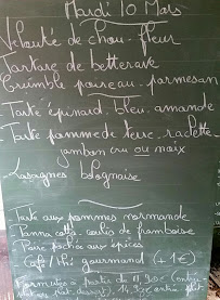 Restaurant La Cerise Sur Le Gâteau à Ancenis-Saint-Géréon - menu / carte