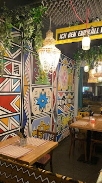 Atmosphère du Restaurant de spécialités d'Afrique de l'Ouest Jabiru Café à Strasbourg - n°9