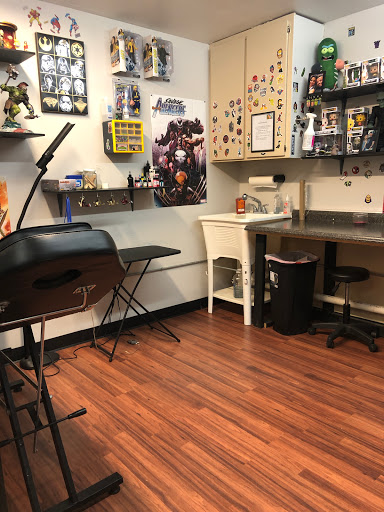 Explore mom sleeve tattoo ideas, creative tattoo ideas in Alamosa, available at The Shop Tattoo & Comics