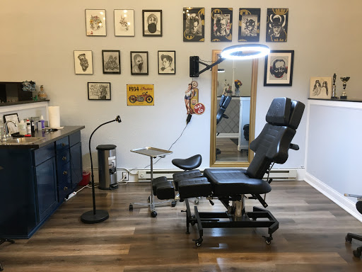 Explore brain tattoo ideas, creative tattoo ideas in Superior, available at Skin Deep Tattoo and Piercing