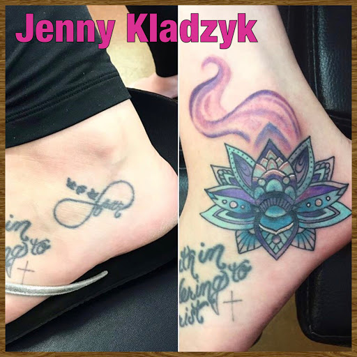 Explore negative space tattoo ideas, creative tattoo ideas in Phoenix, available at Forever True Tattoo