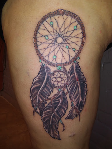 Explore black and grey realism tattoo ideas, creative tattoo ideas in Cumberland, available at Queen City Ink