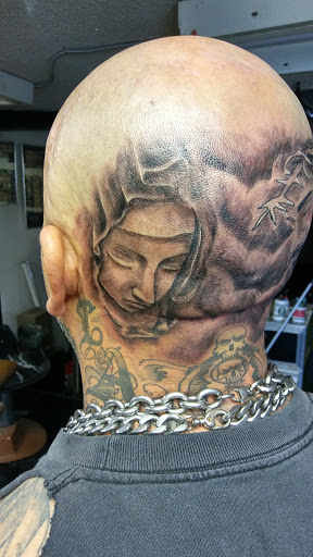 Explore heartagram tattoo ideas, creative tattoo ideas in Big Spring, available at A Mom & Pop Tattoo Shop