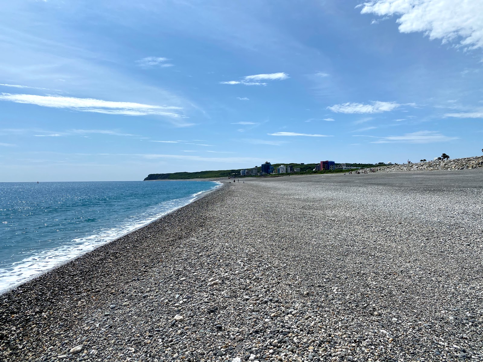 Foto de Qixingtan Beach e o assentamento