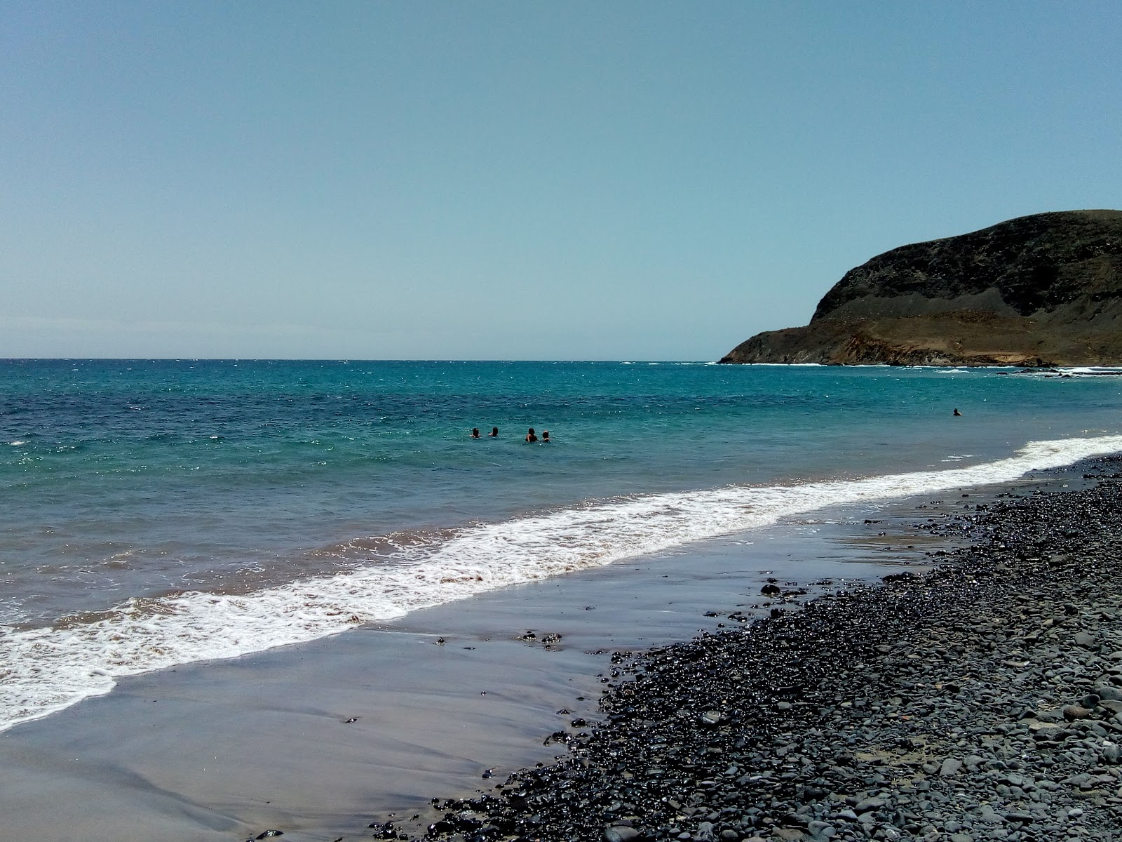 Photo de Playa Pozo Negro situé dans une zone naturelle