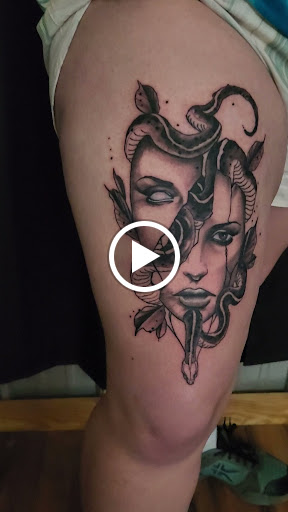 Explore oriental sleeve tattoo ideas, creative tattoo ideas in Crestview, available at Tommy Gunns Tattoo