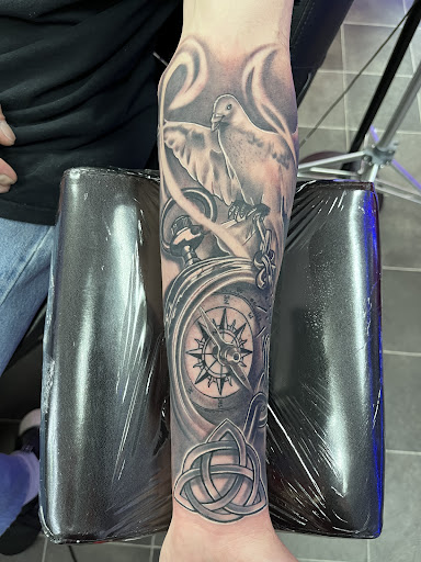 Find sun moon tattoo ideas for your next unique tattoo in Richmond at Captured Moment Tattoos
