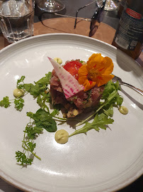 Steak tartare du Restaurant La Fruitière Cuisine Gourmande à La Clusaz - n°6