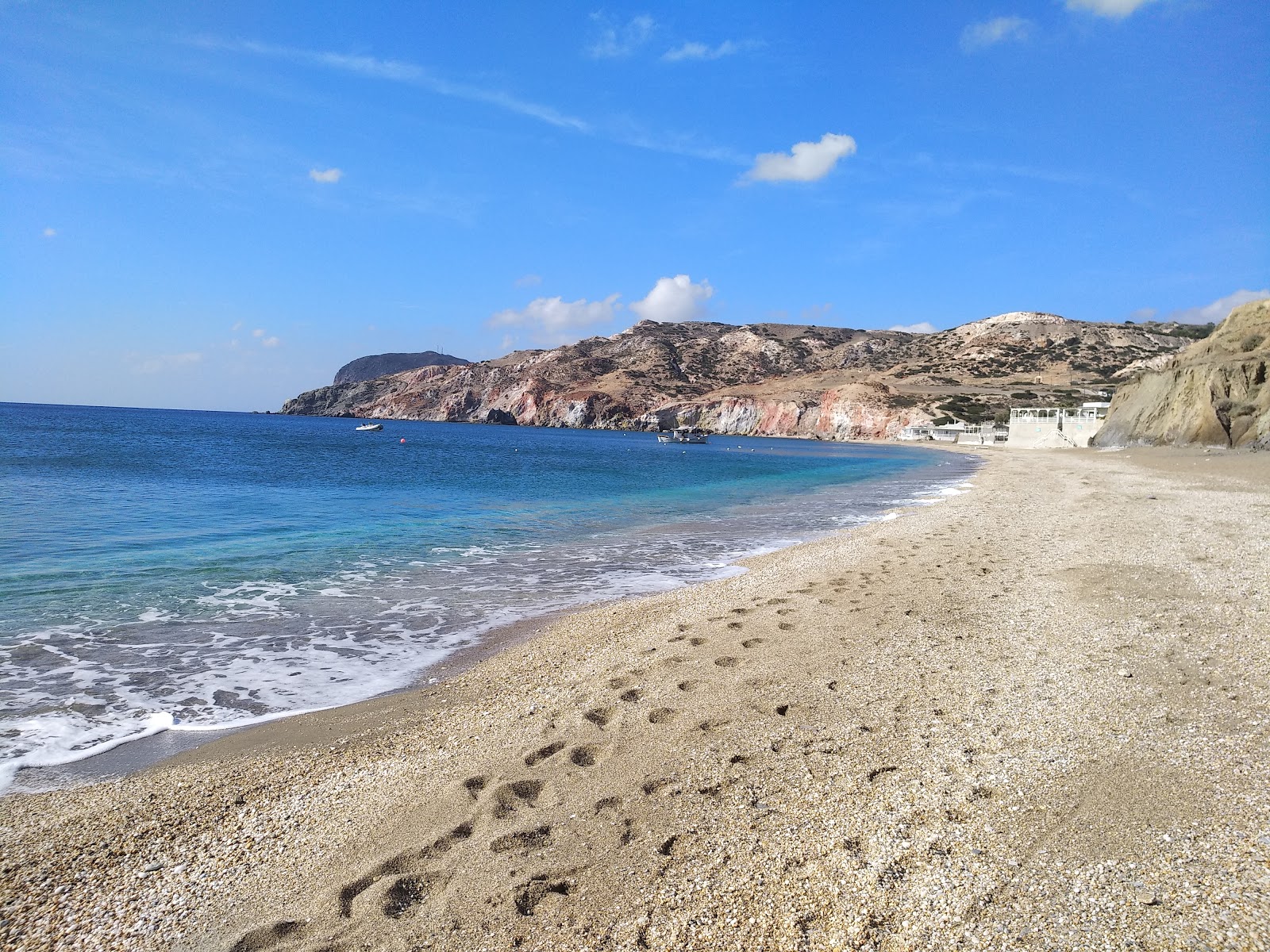 Foto van Paliochori beach voorzieningenruimte