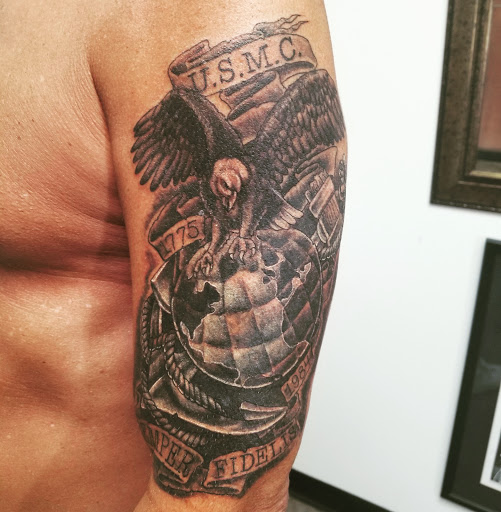 Explore iowa hawkeye tattoo ideas, creative tattoo ideas in Raleigh, available at Warlocks Tattoo Inc (No Piercings)