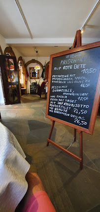 Menu / carte de Alte Münze à Hildesheim