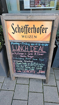 Kullman's Diner Regensburg à Regensburg menu