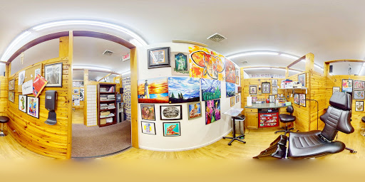 Explore half sleeve tattoo ideas black and grey, creative tattoo ideas in Stroudsburg, available at RockN Willys Tattoo & Piercing