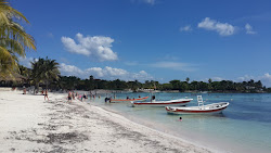 Foto de Akumal beach - lugar popular entre os apreciadores de relaxamento