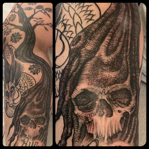 Explore beartooth tattoo ideas, creative tattoo ideas in Black River Falls, available at Black River Tattoo