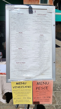 Osteria N. 1 à Venice menu