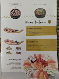 YUZU à Châtenay-Malabry menu