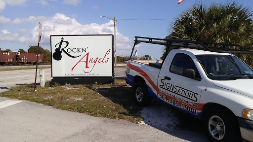 Bar & Grill «Rockn Angels Bar Restaurant, Karaoke & Live Music», reviews and photos, 7200 N Dixie Hwy, Boca Raton, FL 33487, USA