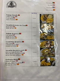 Menu du Restaurante Rodas à Lisbon