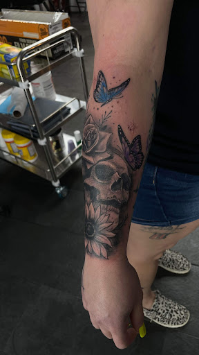 Explore tattoo ideas for women's wrist, creative tattoo ideas in Willis, available at Half Pint Tattoo Studio