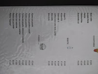 Menu / carte de Ammutta Muddica à Santa Margherita di Belice