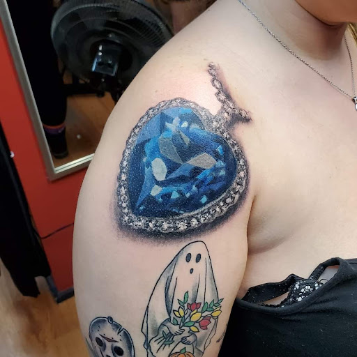 Explore mother daughter butterfly tattoo ideas, creative tattoo ideas in Seymour, available at 3 Sevens Tattoo