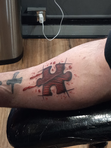Explore hand tattoo ideas for guys, creative tattoo ideas in Columbus, available at Sweet Baby Octane