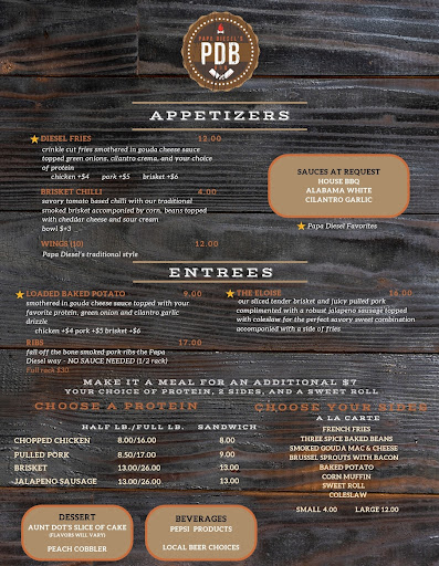 Papa Diesel’s BBQ