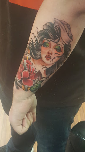 Explore hispanic tattoo ideas, creative tattoo ideas in Fremont, available at Lucky Lukes Tattoo Studio