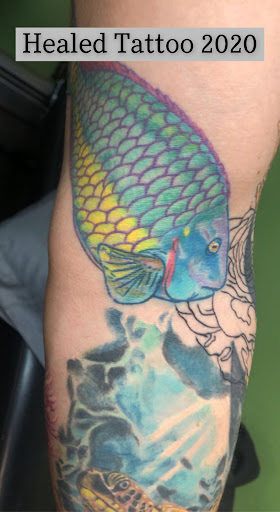 Explore tribal heart tattoo ideas, creative tattoo ideas in Sunbury, available at Spot of Ink