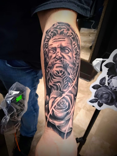 Explore state of georgia tattoo ideas, creative tattoo ideas in Sunbury, available at Knuckles & Needles Tattoo Parlor