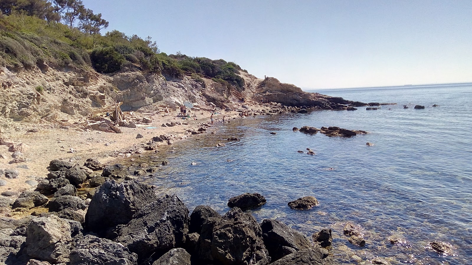 Foto af Spiaggia La Piletta beliggende i naturområde
