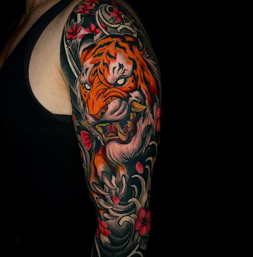 Explore halloween themed tattoo ideas, creative tattoo ideas in South Plainfield, available at Forever Ink