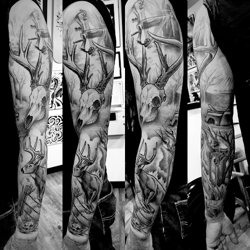 Explore lsu tattoo ideas, creative tattoo ideas in Waterford, available at Great Northern Tattoo