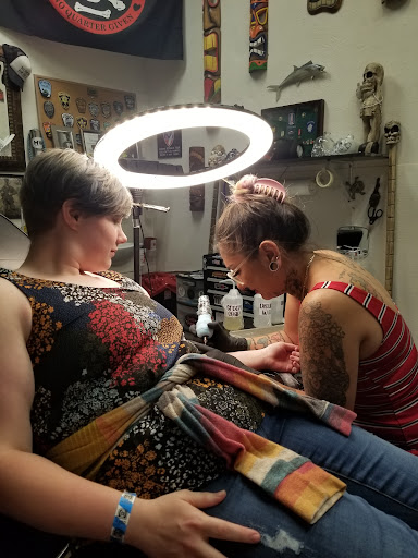 Explore heart and rose tattoo ideas, creative tattoo ideas in Wilmington, available at Hardwire Tattoo & Body Piercing