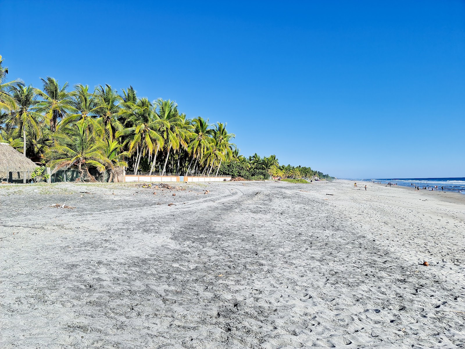 Photo of Costa del Sol beach with blue pure water surface