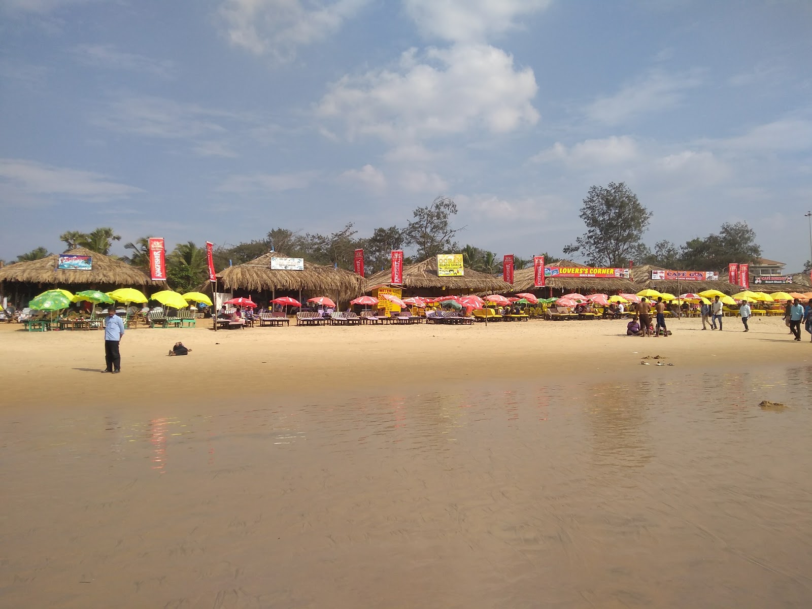 Foto di Calangute Beach con molto pulito livello di pulizia