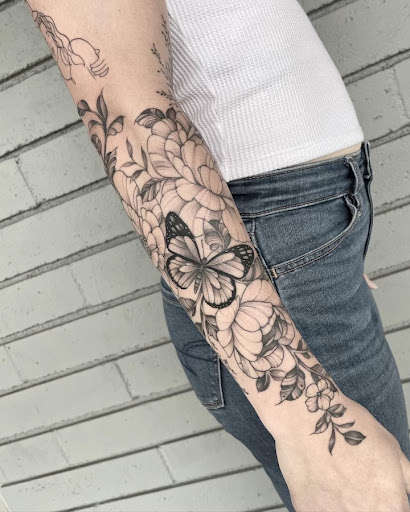 Find cool dog tattoo ideas for your next unique tattoo in El Cajon at Vessel Tattoo Co.