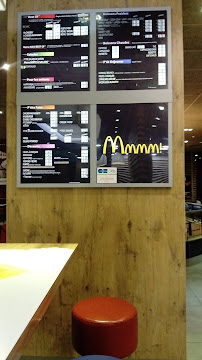 Menu / carte de McDonald's à Rennes