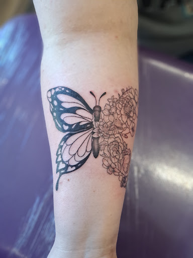 Explore praying hands tattoo ideas, creative tattoo ideas in Idaho Falls, available at La Belladonna Tattoo Parlor