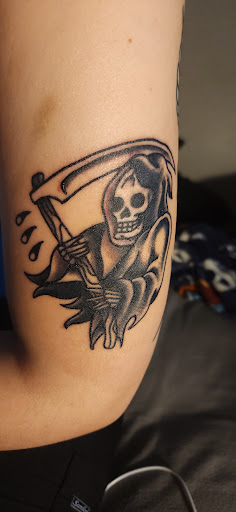 Explore time is money tattoo ideas, creative tattoo ideas in Georgetown, available at Iron Rite Tattoo South