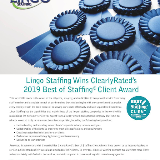Employment Agency «Lingo Staffing Inc», reviews and photos, 10711 Trade Rd, Richmond, VA 23236, USA