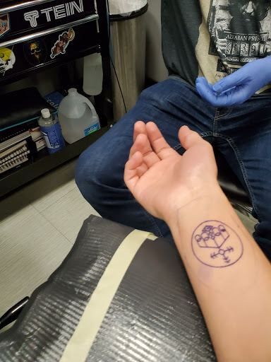 Explore warrior tattoo sleeve ideas, creative tattoo ideas in Albuquerque, available at Factory Edge Tattoo and Piercing Coronado