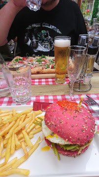 Hamburger du Bistrot de la Fontaine à Hauteville - n°4