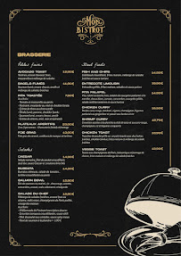 Restaurant MON BISTROT - GARGES à Garges-lès-Gonesse (le menu)