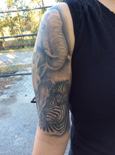 Explore cool tattoo filler ideas, creative tattoo ideas in Jacksonville, available at Electric Legacy Tattoo